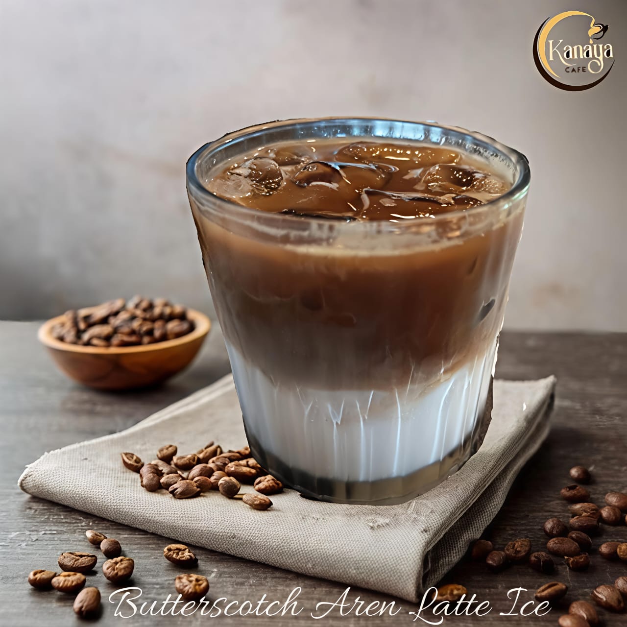 Butterscotch Aren Latte Ice