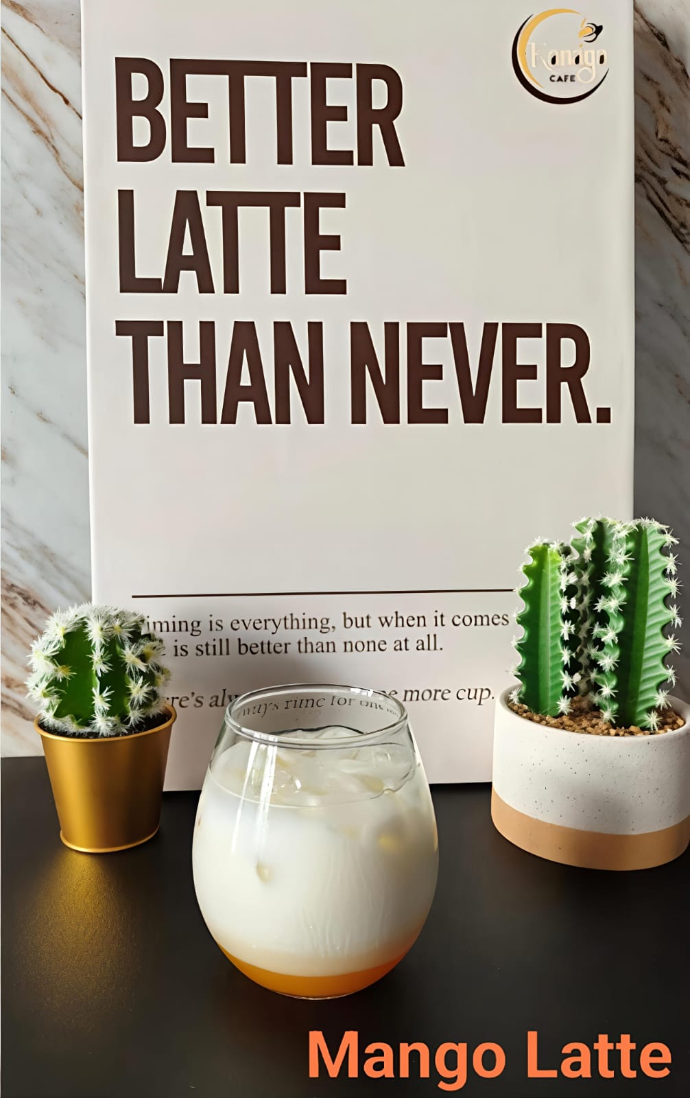 Mango Latte Ice